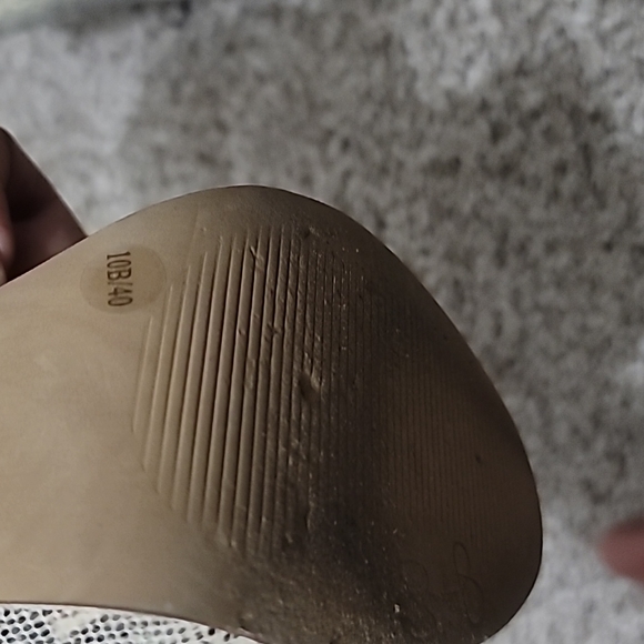 Jessica Simpson python print platform heels - Picture 8 of 8